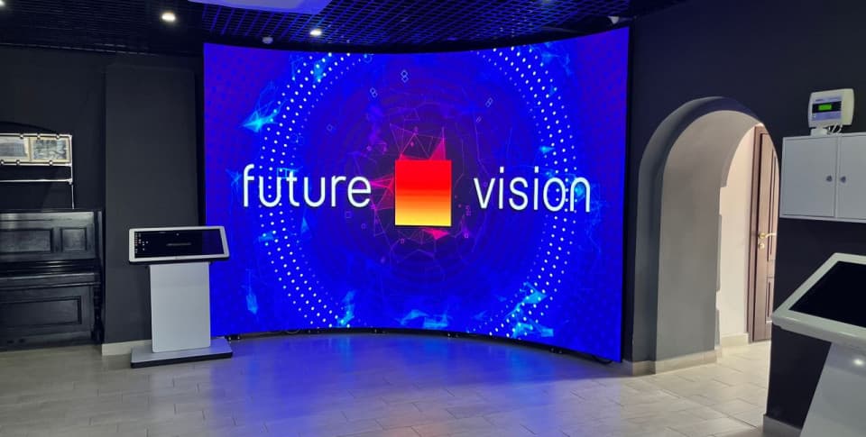 Интерьерный светодиодный экран, Кукморский краеведческий музей