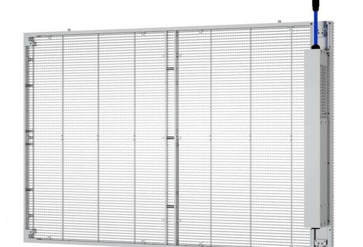 Прозрачный светодиодный экран P3.91