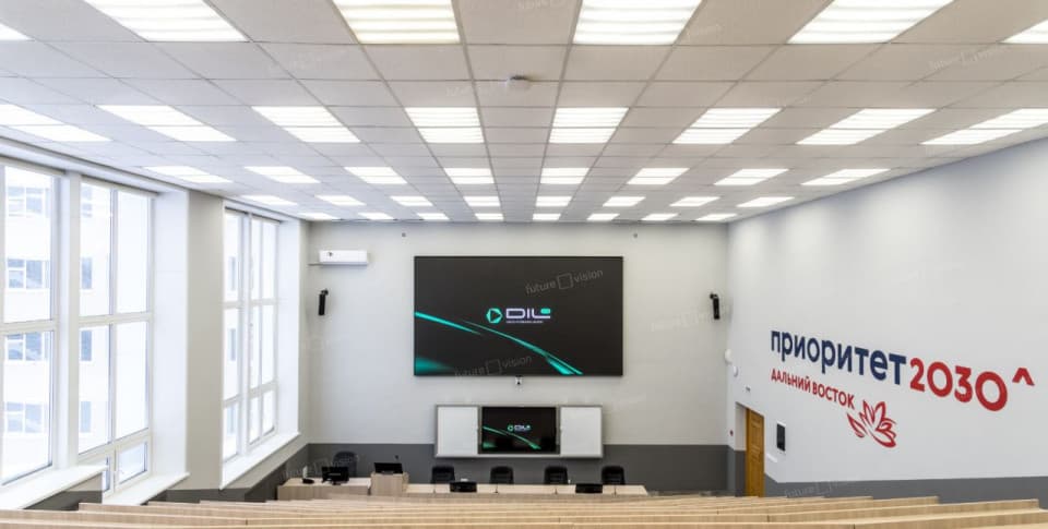 LED экран, ДВГУПС