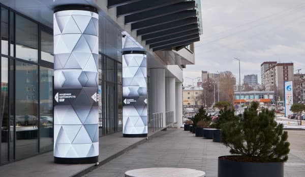 Гибкие светодиодные экраны