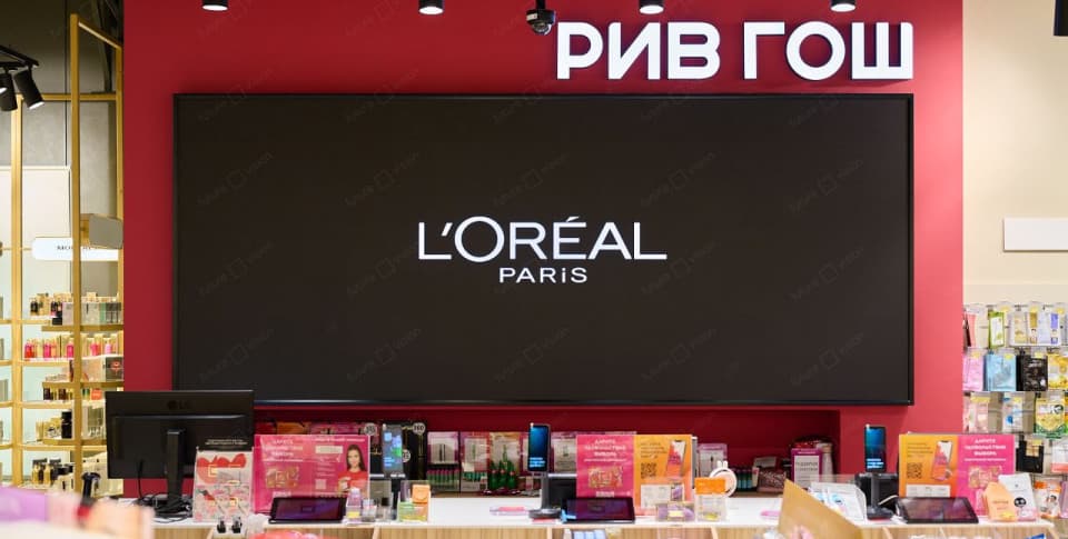 Внутренние светодиодные экраны для магазина