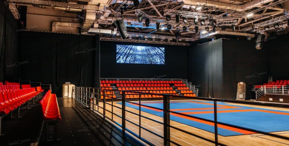 Два светодиодных экрана «Сахалин Арены» г. Южно-Сахалин