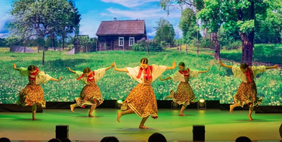 Интерьерные экраны, ДК им. В. И. Ленина