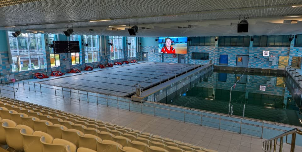 LED экраны в бассейне