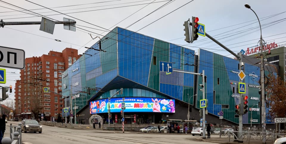 LED экран для улицы, ТЦ Алатырь