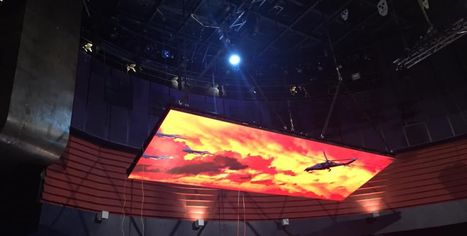Светодиодный экран для театра им. Наталии Сац